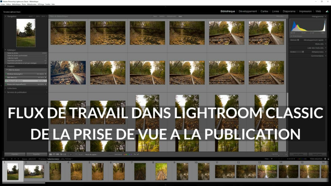 De Lightroom à Photoshop et Bridge